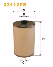 WIX FILTERS 33112fe -  Топливный фильтр